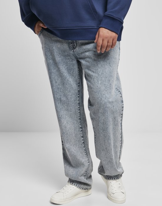 Мъжки дънки в  избеляло синьо Urban Classics, модел Loose Fit Jeans, Urban Classics, Панталони - Complex.bg
