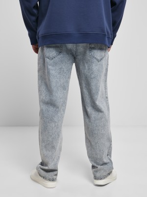 Мъжки дънки в  избеляло синьо Urban Classics, модел Loose Fit Jeans 