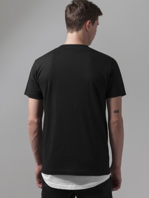 Мъжка черна тениска Merchcode Guns n' Roses Logo Мъжка черна тениска Merchcode Guns n' Roses Logo