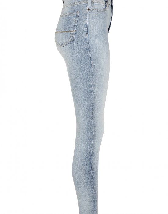 Дамски дънки в светлосиньо от Urban Classics Ladies High Waist Skinny, Urban Classics, Дънки - Complex.bg