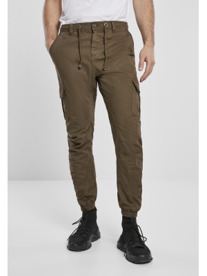 Мъжки карго панталони в кафяво Urban Classics Cargo Jogging Pants 