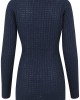 Дамски пуловер в тъмносиньо Urban Classics Ladies Long Wideneck Sweater, Urban Classics, Блузи - Complex.bg