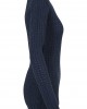Дамски пуловер в тъмносиньо Urban Classics Ladies Long Wideneck Sweater, Urban Classics, Блузи - Complex.bg