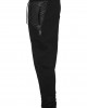 Мъжки спортен панталон в черно Urban Classics Side Zip Leather Pocket Sweatpant, Urban Classics, Панталони - Complex.bg