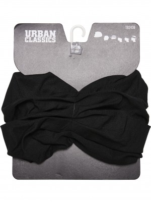 Многофункционален черен шал от Urban Classics