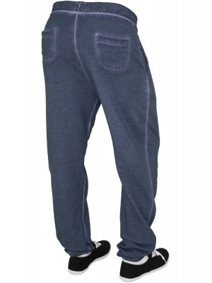 Дамски панталон за свободното време в синьо Urban Classics   Ladies Spray Dye Sweatpant