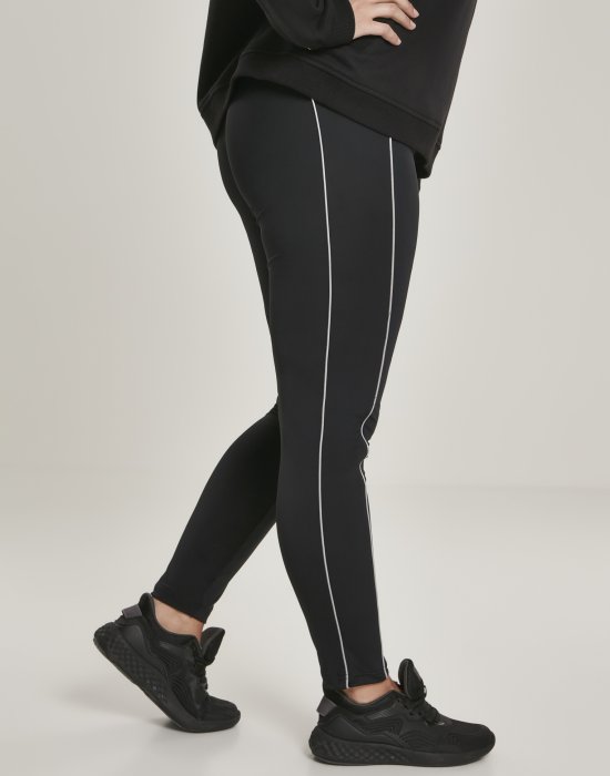 Дамски клин в черно от Urban Classics Ladies High Waist Reflective Leggins, Urban Classics, Клинове - Complex.bg