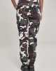 Дамски карго панталон във винено камуфлажен цвят Urban Classics Ladies High Waist Camo Cargo Pants, Urban Classics, Панталони - Complex.bg