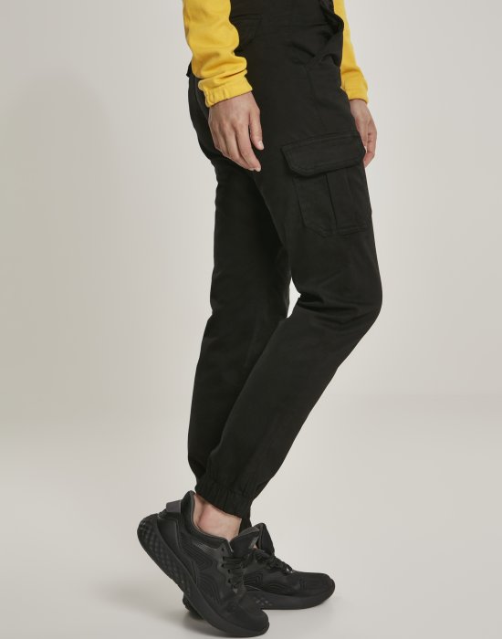 Дамски карго панталон в черно Urban Classics Ladies High Waist Cargo Pants, Urban Classics, Панталони - Complex.bg