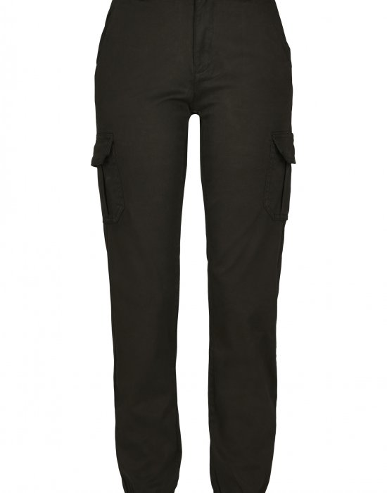 Дамски карго панталон в черно Urban Classics Ladies High Waist Cargo Pants, Urban Classics, Панталони - Complex.bg