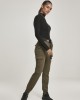 Дамски карго панталон в цвят маслина Urban Classics Ladies High Waist Cargo Pants, Urban Classics, Панталони - Complex.bg