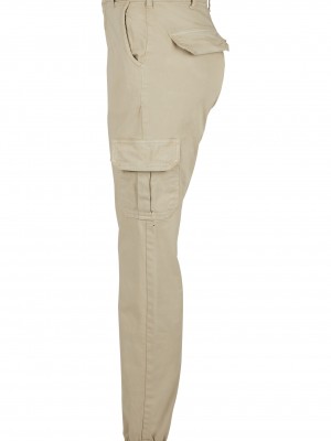 Дамски карго панталон в бежово Urban Classics Ladies High Waist Cargo Pants 