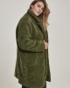 Дамско палто в цвят маслина Urban Classics Ladies Oversized Sherpa Coat, Urban Classics, Якета - Complex.bg