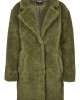 Дамско палто в цвят маслина Urban Classics Ladies Oversized Sherpa Coat, Urban Classics, Якета - Complex.bg