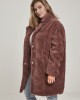 Дамско палто в розово Urban Classics Ladies Oversized Sherpa Coat, Urban Classics, Якета - Complex.bg