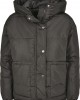 Дамско яке в черно Urban Classics Ladies Oversized Hooded Puffer, Urban Classics, Якета - Complex.bg