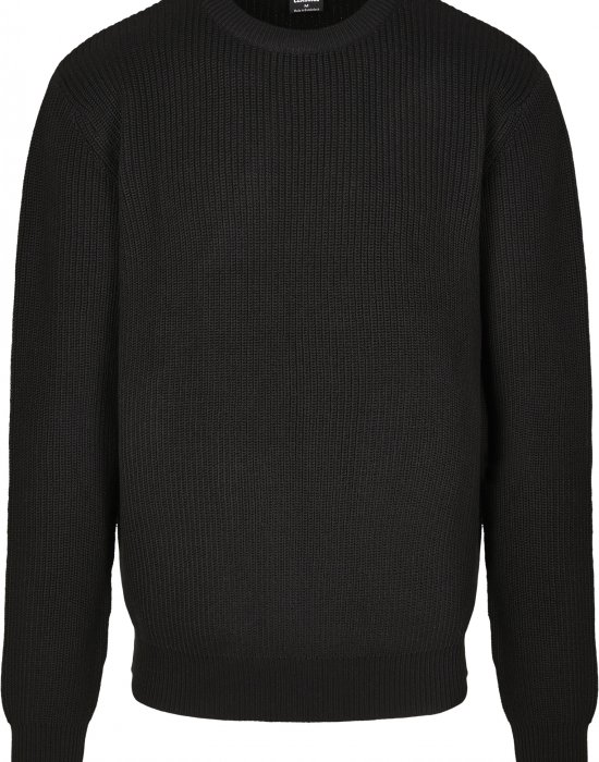 Купи Мъжки пуловер в черно Urban Classics Cardigan Stitch Sweater, Urban Classics, Блузи онлайн - Complex.bg Мъжки пуловер в черно Urban Classics Cardigan Stitch Sweater, Urban Classics, Блузи - Complex.bg