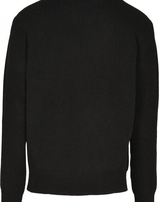 Купи Мъжки пуловер в черно Urban Classics Cardigan Stitch Sweater, Urban Classics, Блузи онлайн - Complex.bg Мъжки пуловер в черно Urban Classics Cardigan Stitch Sweater, Urban Classics, Блузи - Complex.bg