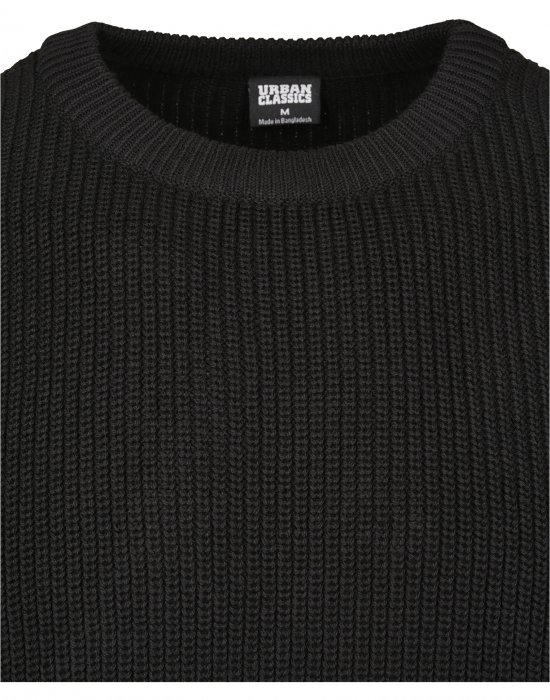 Купи Мъжки пуловер в черно Urban Classics Cardigan Stitch Sweater, Urban Classics, Блузи онлайн - Complex.bg Мъжки пуловер в черно Urban Classics Cardigan Stitch Sweater, Urban Classics, Блузи - Complex.bg