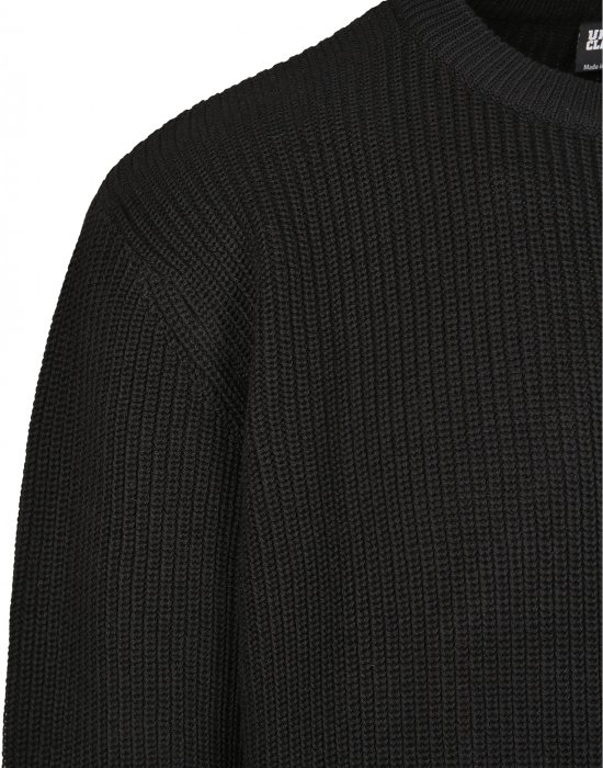 Купи Мъжки пуловер в черно Urban Classics Cardigan Stitch Sweater, Urban Classics, Блузи онлайн - Complex.bg Мъжки пуловер в черно Urban Classics Cardigan Stitch Sweater, Urban Classics, Блузи - Complex.bg