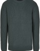 Мъжки пуловер в тъмнозелено Urban Classics Cardigan Stitch Sweater, Urban Classics, Блузи - Complex.bg