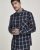 Мъжка карирана риза в тъмносиньо и бяло Urban Classics Basic Check Shirt, Urban Classics, Ризи - Complex.bg