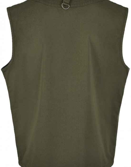 Мъжка жилетка без ръкави в цвят маслина Urban Classics Worker Vest, Urban Classics, Якета - Complex.bg