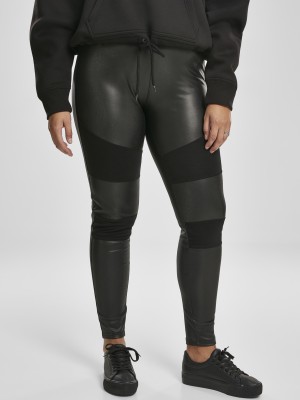 Дамски клин Urban Classics Ladies Fake Leather Tech Leggings  Дамски клин Urban Classics Ladies Fake Leather Tech Leggings