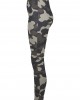 Дамски клин в сиво с камуфлажни шарки Urban Classics  Ladies High Waist Camo Tech Leggings, Urban Classics, Клинове - Complex.bg