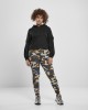 Дамски клин в цвят маслина с камуфлажни шарки Urban Classics Ladies High Waist Camo Tech Leggings, Urban Classics, Клинове - Complex.bg