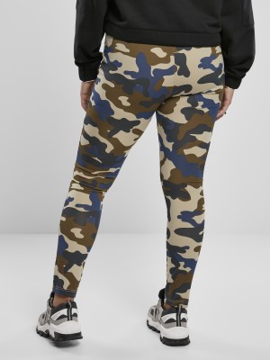 Дамски клин в цвят маслина с камуфлажни шарки Urban Classics Ladies High Waist Camo Tech Leggings  Дамски клин в цвят маслина с камуфлажни шарки Urban Classics Ladies High Waist Camo Tech Leggings