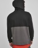 Мъжки суичър в черно и сиво Urban Classics Relaxed Half Zip Hoodie, Urban Classics, Суичъри с цип - Complex.bg