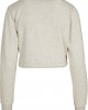 Дамска блуза в сиво Urban Classics Ladies Oversized Cropped Crewneck, Urban Classics, Блузи - Complex.bg