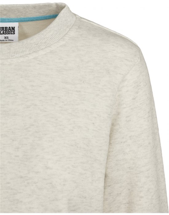 Дамска блуза в сиво Urban Classics Ladies Oversized Cropped Crewneck, Urban Classics, Блузи - Complex.bg