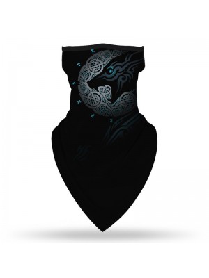 Бандана маска с уши нов дизайн HoodStyle Bandana Design Wolf