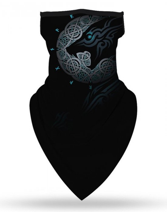 Бандана маска с уши нов дизайн HoodStyle Bandana Design Wolf, Hoodstyle, Бандани с уши - Complex.bg