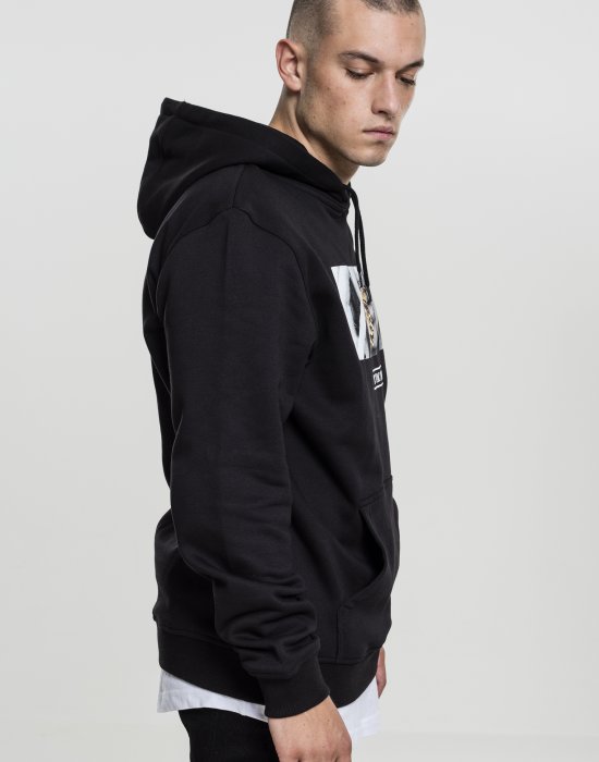 Мъжки суичър Mister Tee Boom Hoody в черен цвят, Mister Tee, Суичъри - Complex.bg