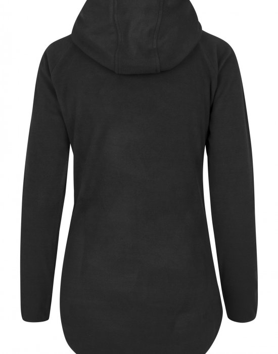 Дамски суичър в черно Urban Classics Ladies Polar Fleece Zip Hoody, Urban Classics, Суичъри - Complex.bg