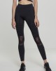 Дамски клин в черно от Urban Classics Ladies Tech Mesh Biker Leggings, Urban Classics, Клинове - Complex.bg