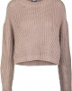 Дамска блуза в бежово от Urban Classics Ladies Wide Oversize Sweater, Urban Classics, Блузи - Complex.bg