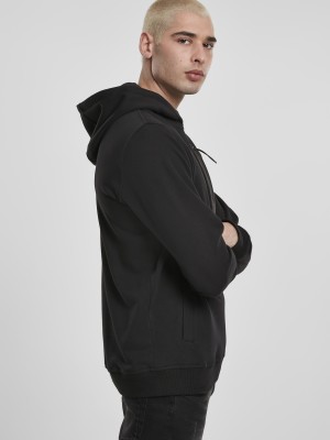 Мъжки суичър в черно Urban Classics Military Shoulder Pocket Hoodie