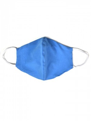 Защитна маска за лице в син цвят