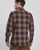 Мъжка риза в тъмночервено каре Urban Classics Checked Campus Shirt, Urban Classics, Ризи - Complex.bg