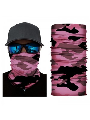 Бандана шал бъф в тъмнорозов камуфлаж HoodStyle Bandana Buff