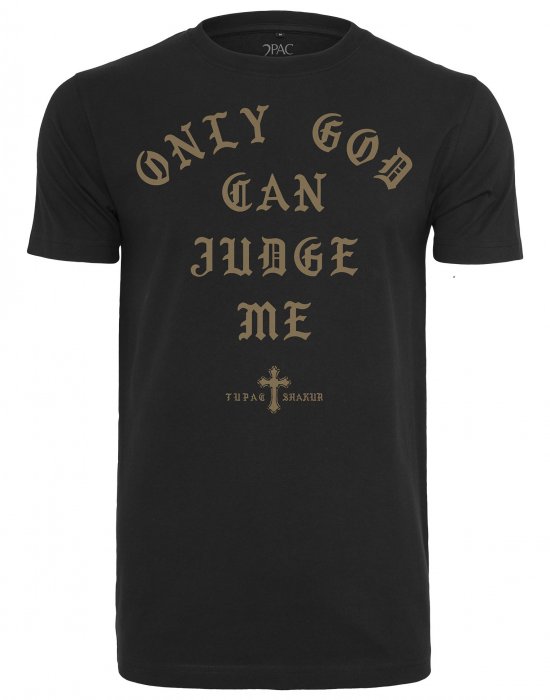 2Pac / Tupac Only God Can Judge Me Мъжка тениска Mister Tee, 2Pac, Тениски - Complex.bg