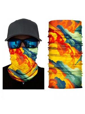 Бандана шал бъф жълт Paint HoodStyle Bandana Buff