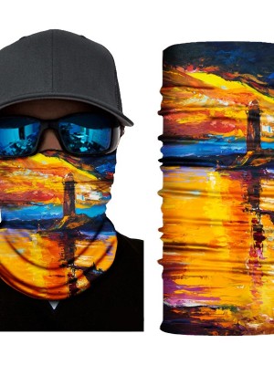 Бандана шал бъф чуден залез HoodStyle Bandana Buff