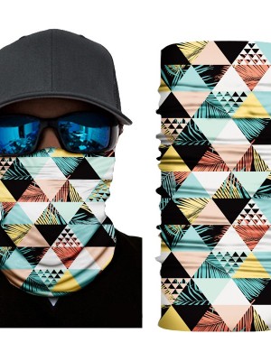 Бандана шал бъф с интересен цветен дизайн HoodStyle Bandana Buff