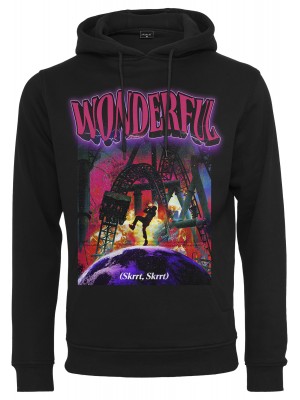 Мъжки суичър в черно Mister Tee Wonderful Hoody 