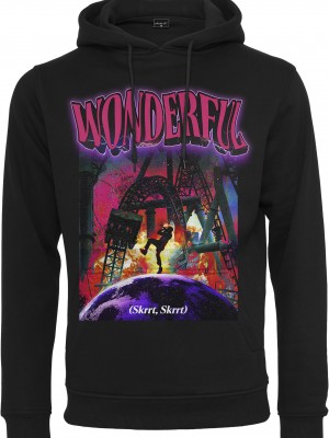 Мъжки суичър в черно Mister Tee Wonderful Hoody 
